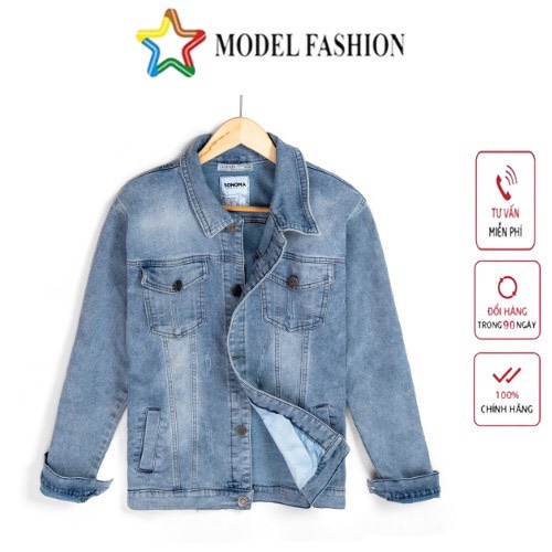 Áo khoác jean nam Model fashion thời trang cao cấp AKJ008