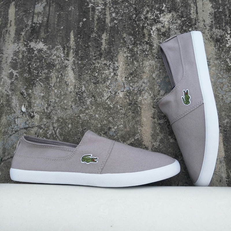 Giày lười da đế mềm cho nam thương hiệu Lacoste cao cấp