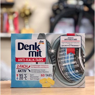 Combo 10 viên tẩy lồng giặt Denkmit Đức