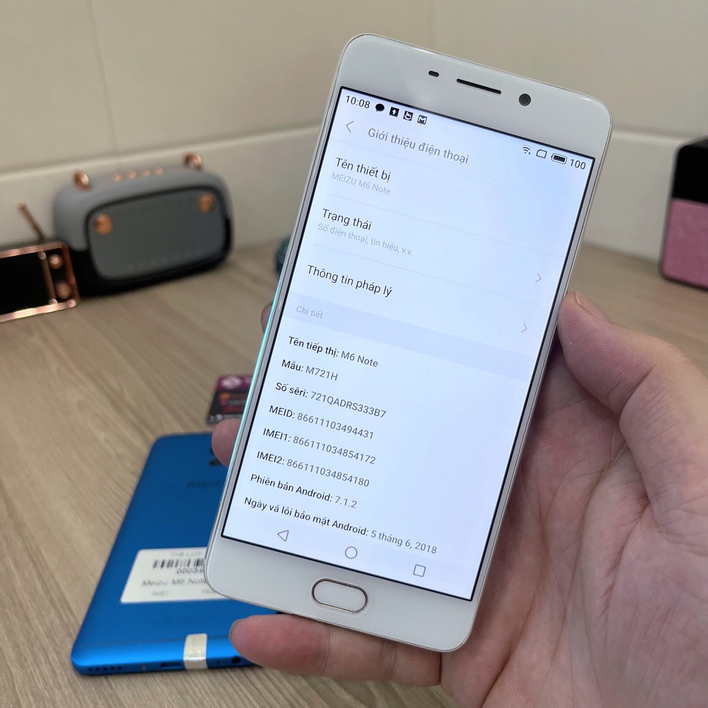 Điện thoại Meizu Note 6 (M6 Note) camera kép - Snap 625 Ram 4G 64G