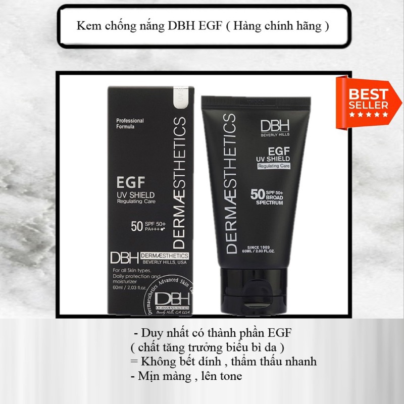 Kem chống nắng #DBH 50SPF và PA+++ 60ml