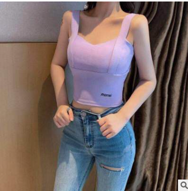 Áo Ba Lỗ Lửng Thời Trang Thoải Mái Dành Cho Nữ