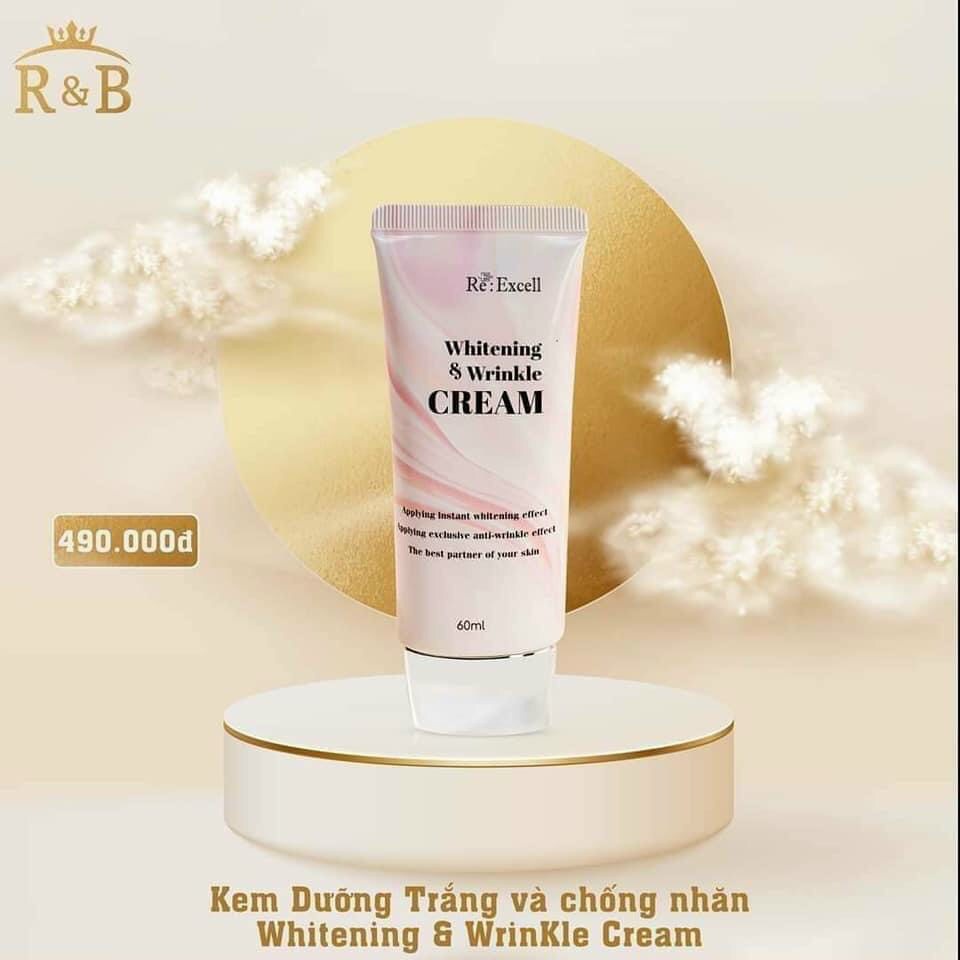 {Chính hãng} Kem dưỡng da trắng hồng ban ngày Whitening & Wrinkle Cream,chống nhăn - chống lão hóa R&B HÀN QUỐC - KE