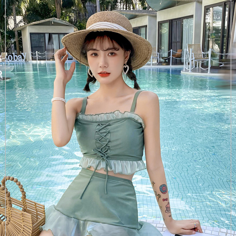 Đồ Bơi Một Mảnh Họa Tiết Hoa Phong Cách Hàn Quốc Quyến Rũ Cho Nữ | BigBuy360 - bigbuy360.vn