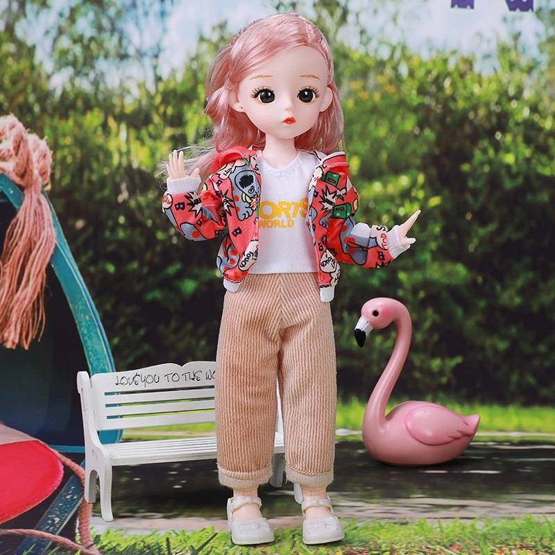 Đồ chơi trẻ em Bộ đồ chơi búp bê Barbie 30cm búp bê hóa trang bộ đồ chơi công chúa