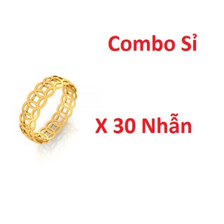 Combo Sỉ 30 Nhẫn Kim Tiền Tài Lộc