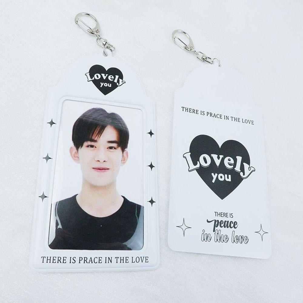 LLOYD Album Đựng Ảnh Bằng PVC Màu Trắng Đen Dễ Thương