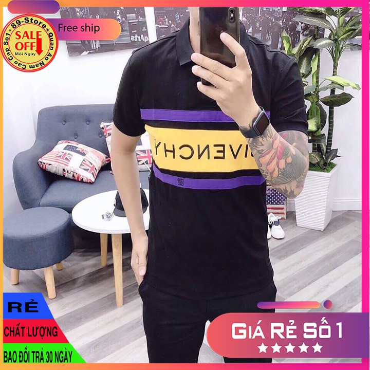 Áo Thun Nam Tay Ngắn Có Cổ Cao Cấp Thích Hợp Moi Lứa Tuổi Cam Kết Về Chất Lượng 🌟GIÁ RẺ NHẤT🌟