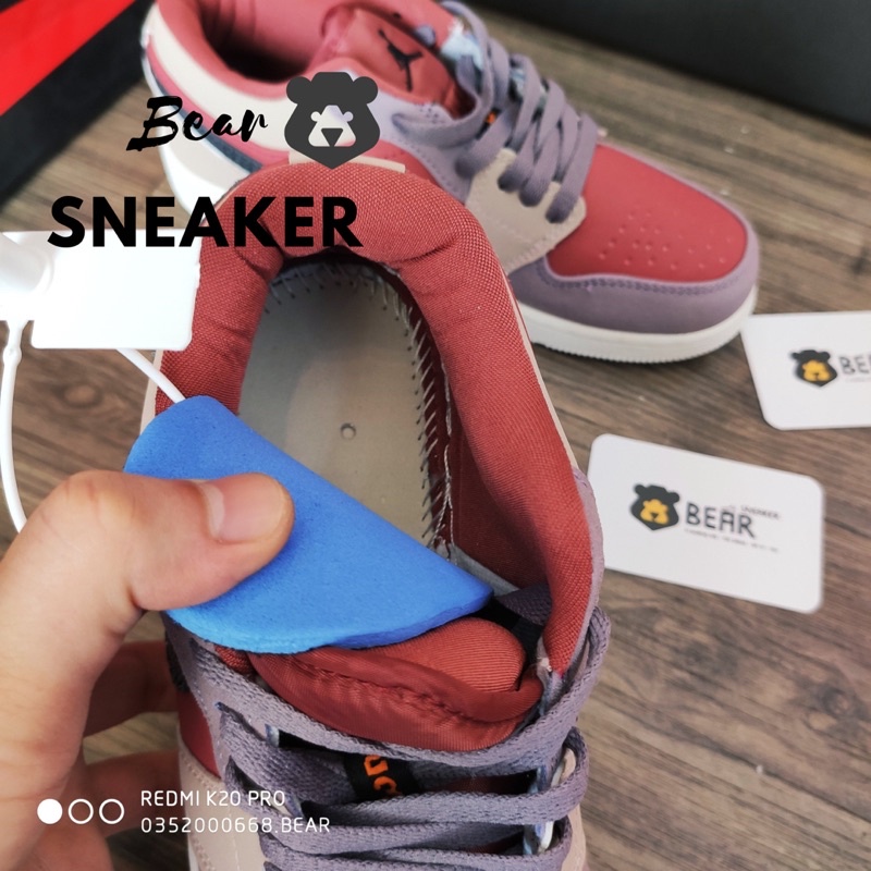 [Bear_sneaker] Giày thể thao J0RDAN 1 Low Canyon bản một một