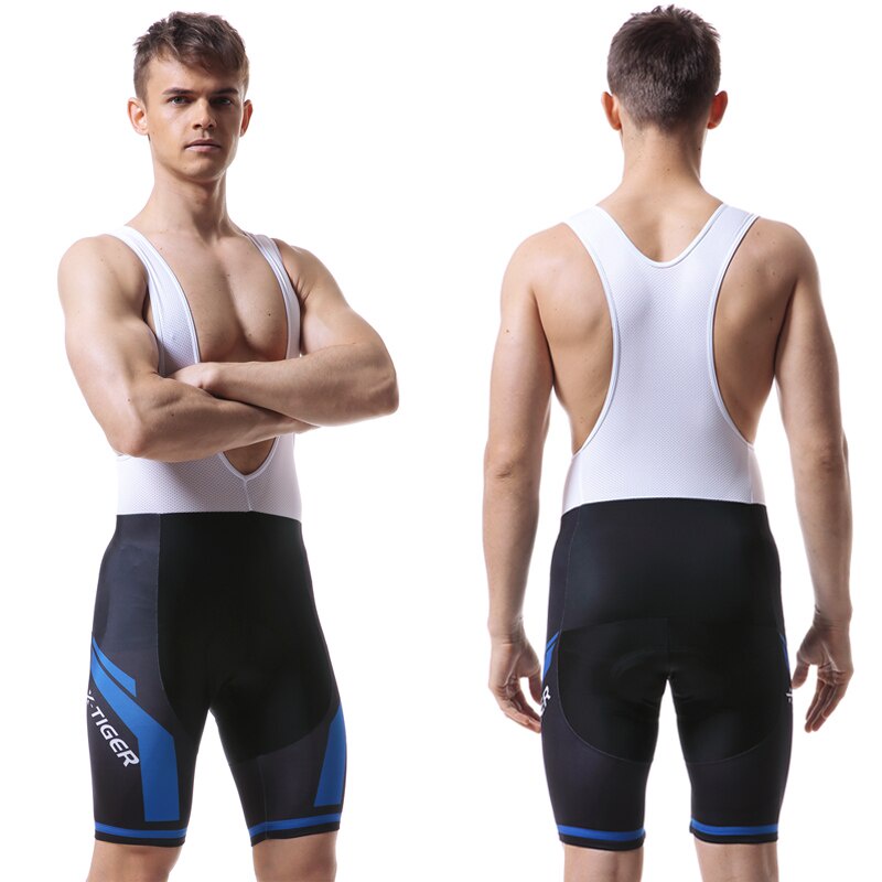 Quần yếm X-TIGER dáng ngắn có đệm 5D cho nam khi đi xe đạp