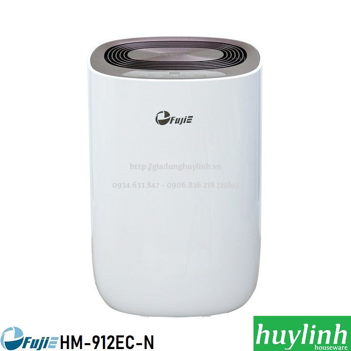 Freeship Máy hút ẩm dân dụng Fujie HM-912EC-N - 12 lít/ngày