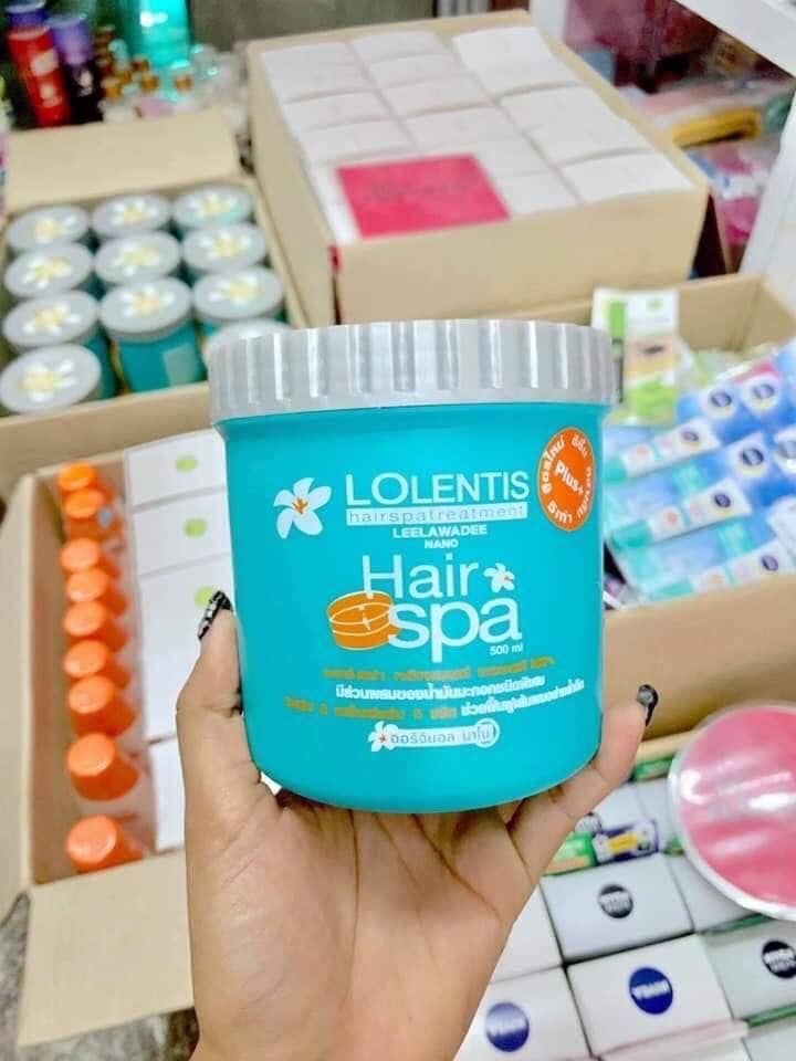 Ủ ṫóc siêu mềm mượt Lolentis Hair SPA Leelawadee Nano 500 ml