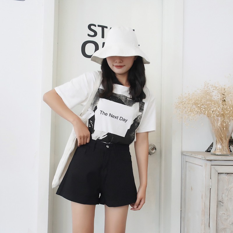 QUẦN SHORT JEANS BASIC ULZZANG THỜI TRANG NỮ - EMILYSHOP
