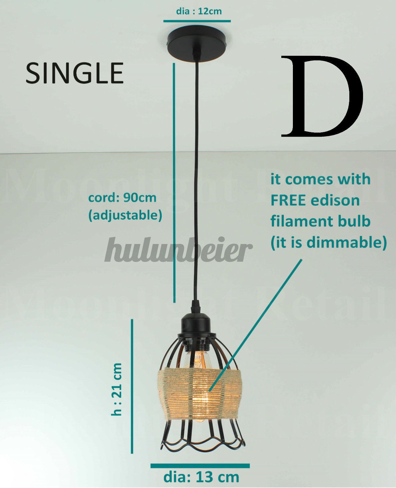 Đuôi Đèn E27 Kiểu Dáng Cổ Điển