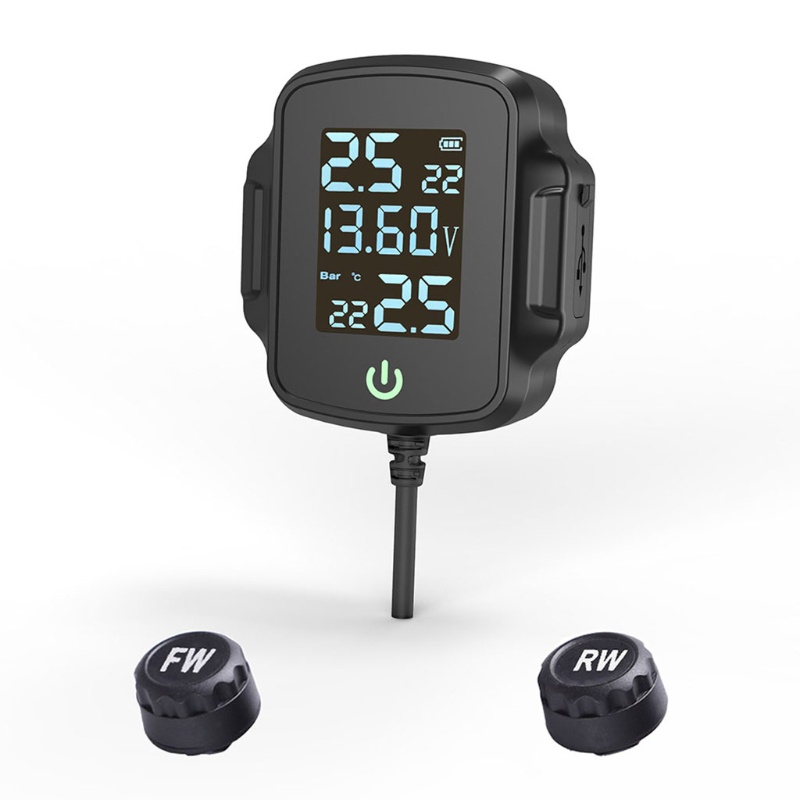 Thiết Bị Theo Dõi Áp Suất Lốp Xe Máy QC 3.0 USB