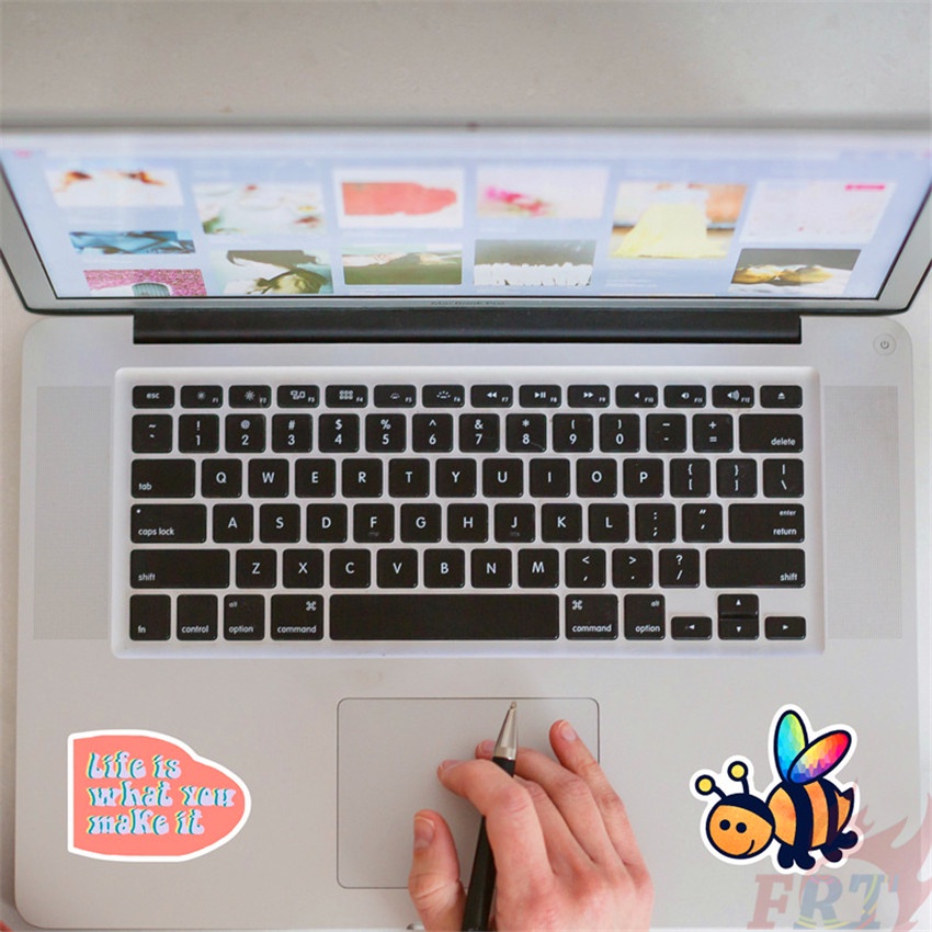 100Pcs/Set ❉ VSCO Healing Vibes Series A Stickers ❉ DIY Fashion Waterproof Doodle Decals Stickers