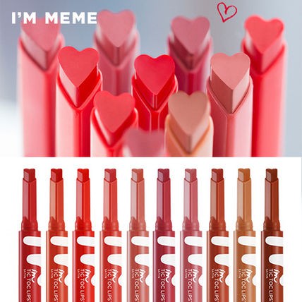 [TẶNG CỌ MÔI VACOSI] Son &quot;trái tim&quot; I'M MEME TIC TOC LIPSTICK SATIN