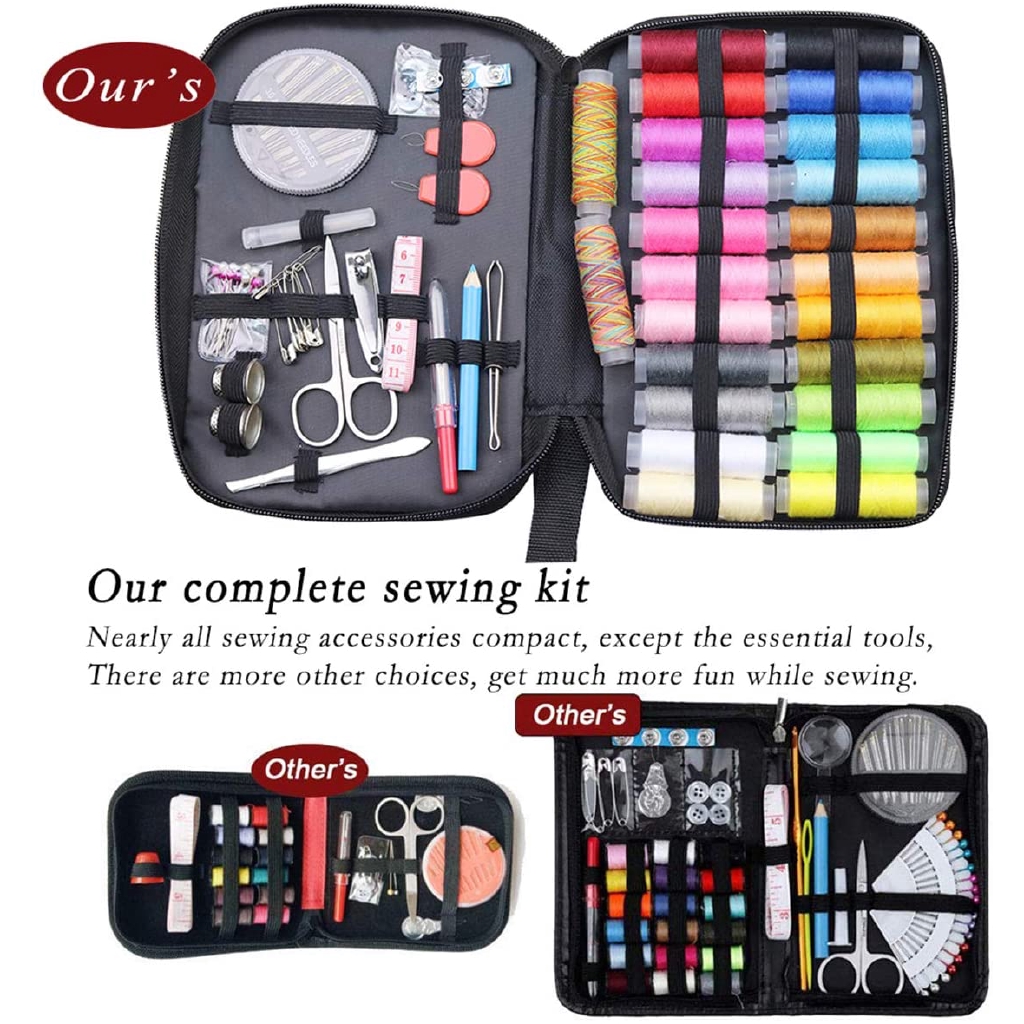 Bộ 96 Dụng Cụ May Vá Khẩn Cấp 96 Món Cho Người Mới Bắt Đầu