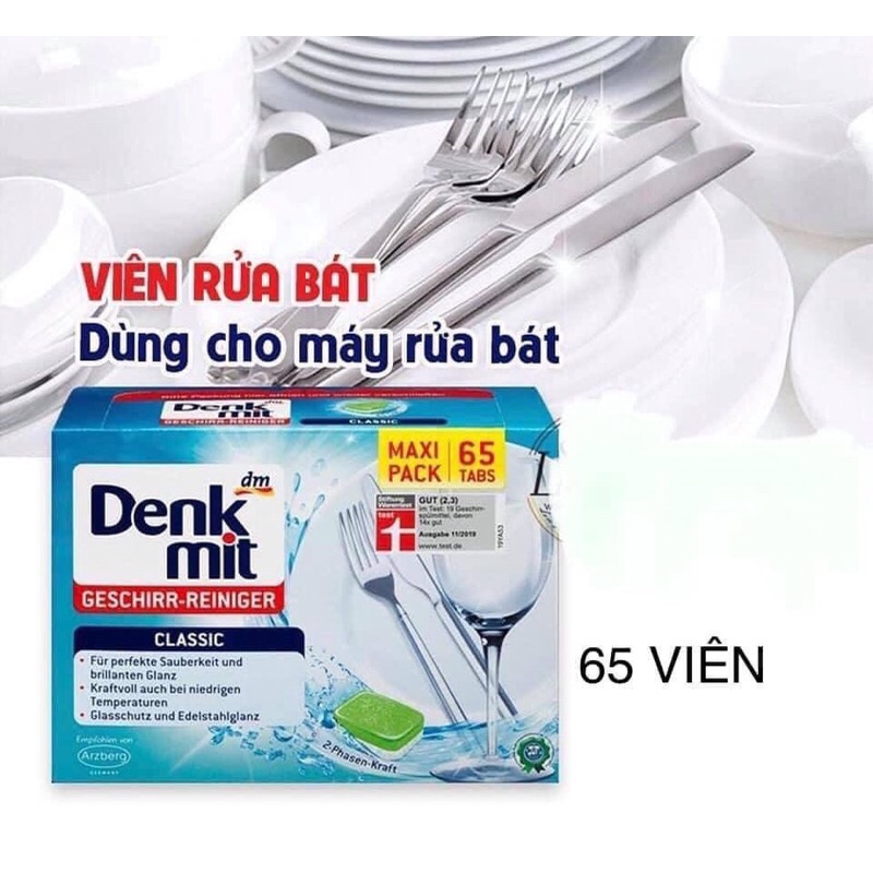 VIÊN RỬA BÁT DENKMIT_ HÀNG ĐỨC
