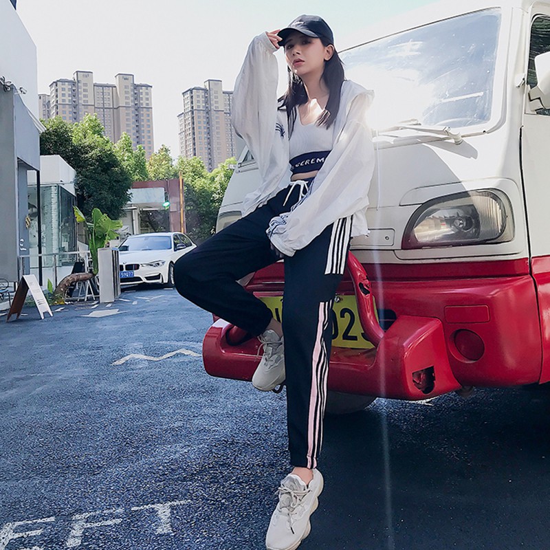 Quần thể thao IELGY dáng dài thời trang cho nữ (S-2XL)