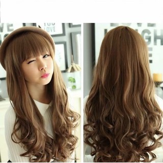 Tóc giả nữ hàn quốc + Tặng kèm lưới T84