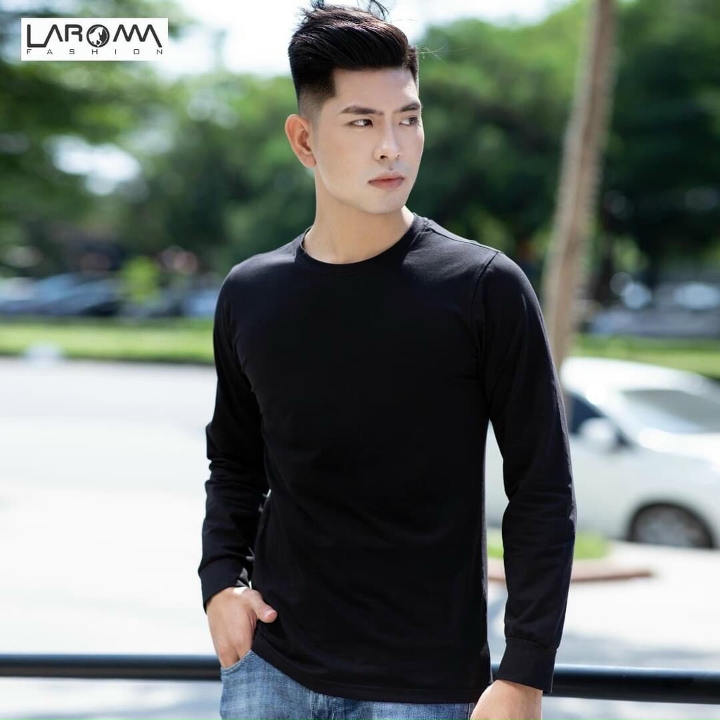 Áo thun nam dài tay giữ nhiệt chất cotton co giãn cao cấp, giữ ấm cơ thể, áo dáng ôm cao cấp | BigBuy360 - bigbuy360.vn