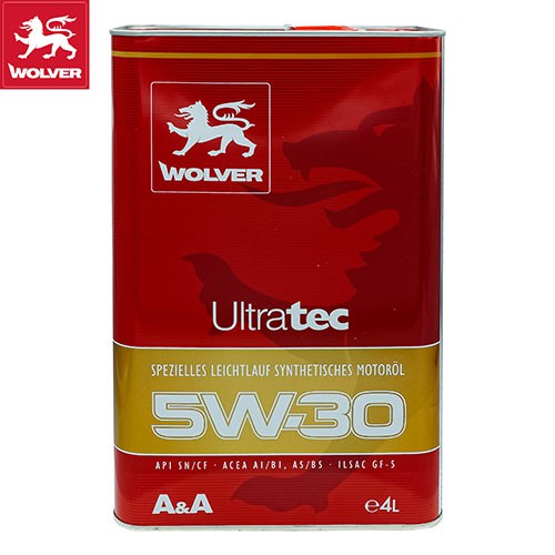 Wolver UltraTec A1 5W-30 4L_Nhớt động cơ ô Tô cao cấp nhập  Đức