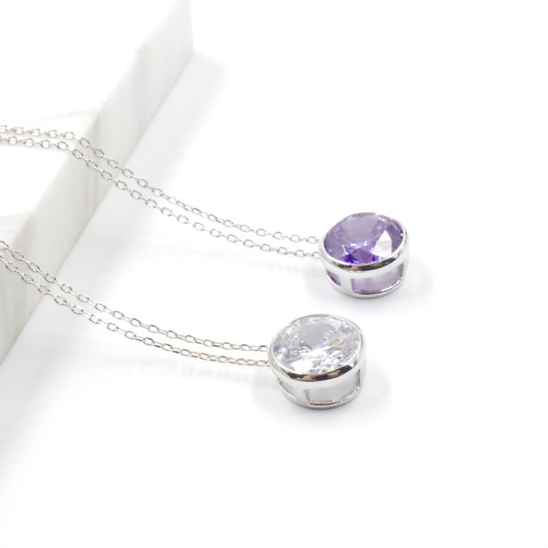 Dây chuyền bạc đính đá cao cấp 🌼YN JEWELRY