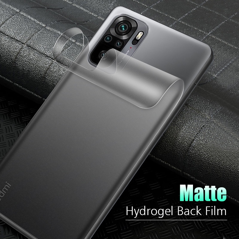 Miếng dán PPF mặt nhám chống bám vân tay bảo vệ mặt sau cho Realme 5 6 7 8 10 Pro C3 C11 C12 C15 C20 C25 C25S C55