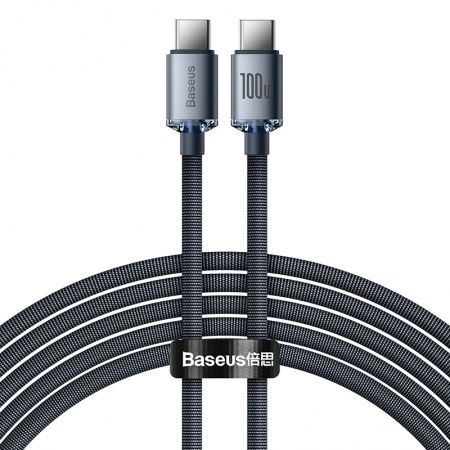 Cáp Sạc Nhanh 100W  Type C Sang Type C Cho Macbook iPad,  Xiaomi Samsung Huawei., Chính hãng Baseus