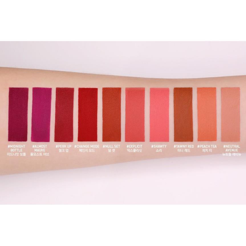 Ma79 Ma99 Son kem 3CE - Soft Lip Lacquer