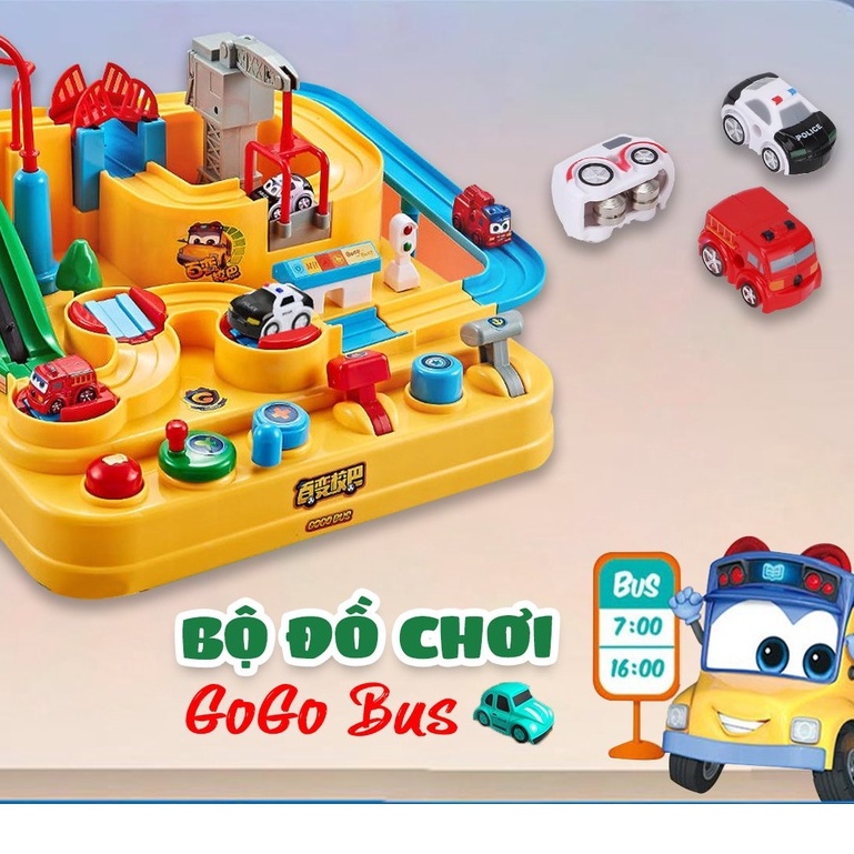 Đồ Chơi Phưu Lưu Đột Phá EoZon Gogo Bus Cho Bé phát triển tính sáng tạo và suy nghĩ logic[CHÍNH HÃNG]