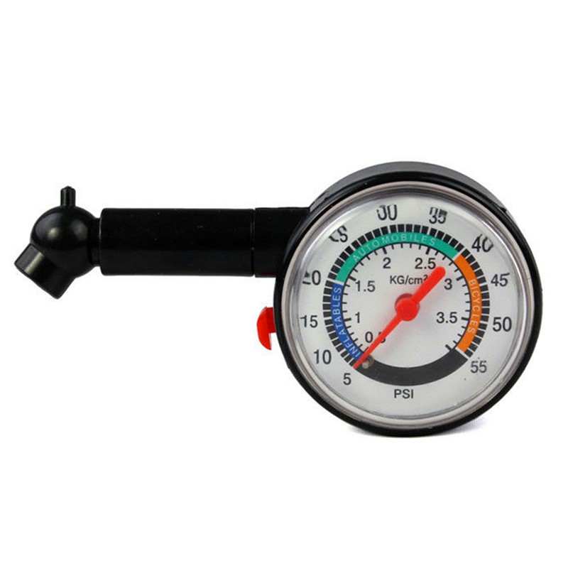 Đồng hồ đo áp suất lốp xe ô tô / mô tô đa năng tiện dụng