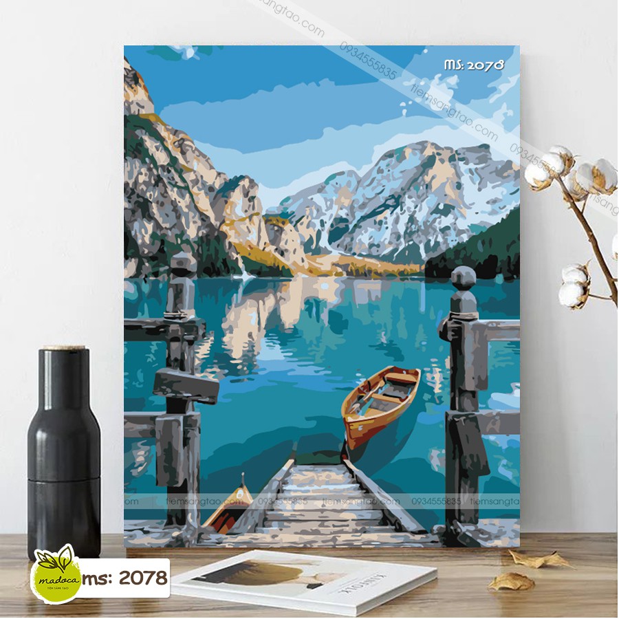 Tranh Tô Màu theo số T2078
