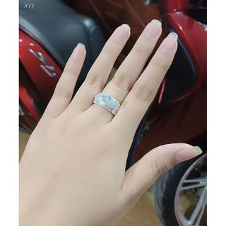 Nhẫn đá nhô cao cấp