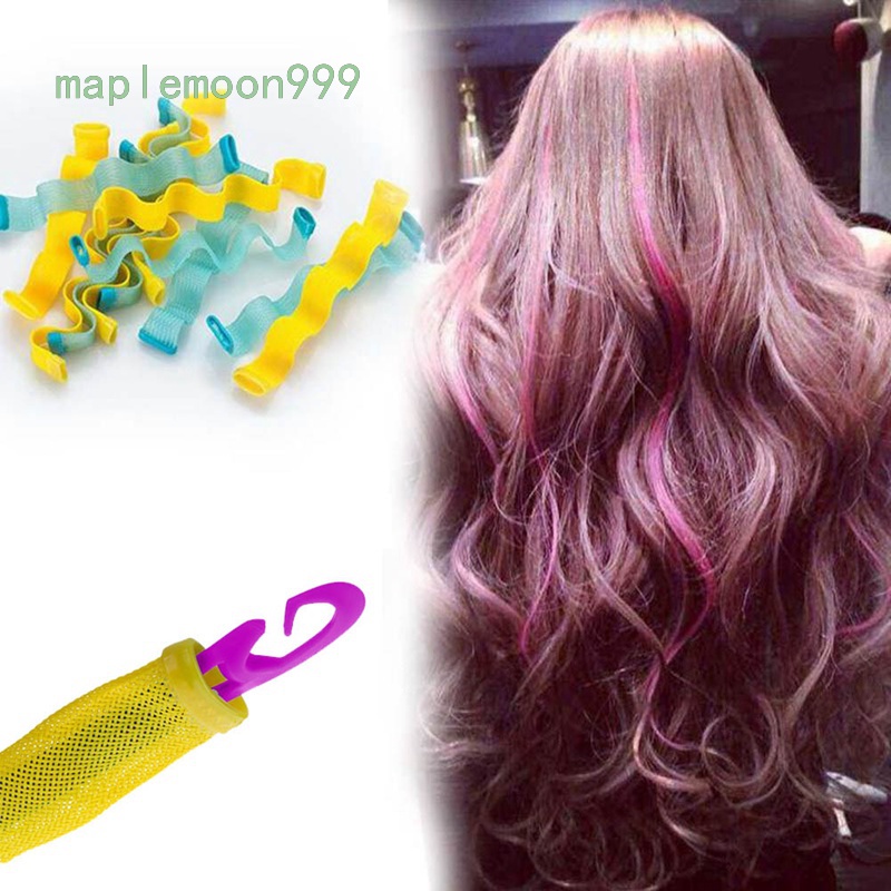 [Hàng mới về] Bộ 12 dụng cụ uốn tóc xoăn tiện dụng