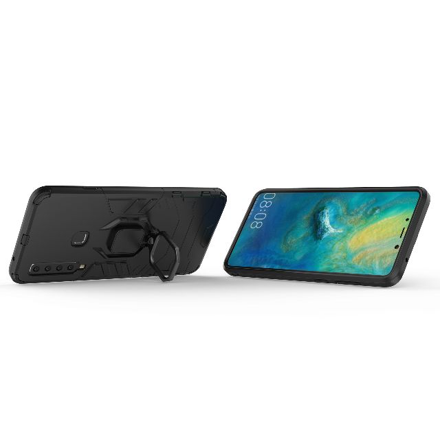 Ốp lưng Samsung A9 2018 chống sốc Iron Man Iring cao cấp giá đỡ xem phim