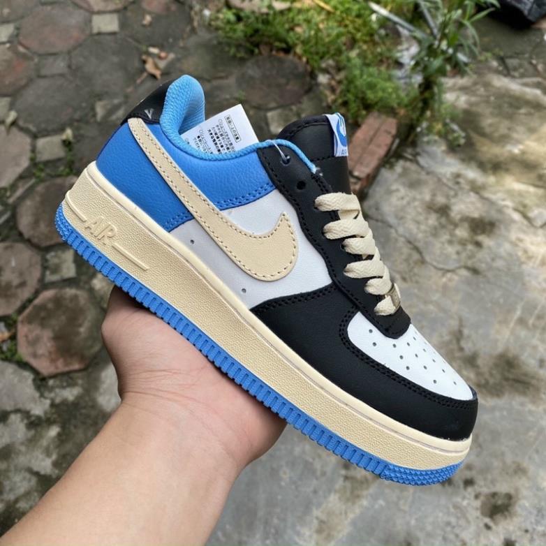 Full bill box+quà tặng🎁Giày thể thao af1_nike travis scott xanh kem đen nam nữ