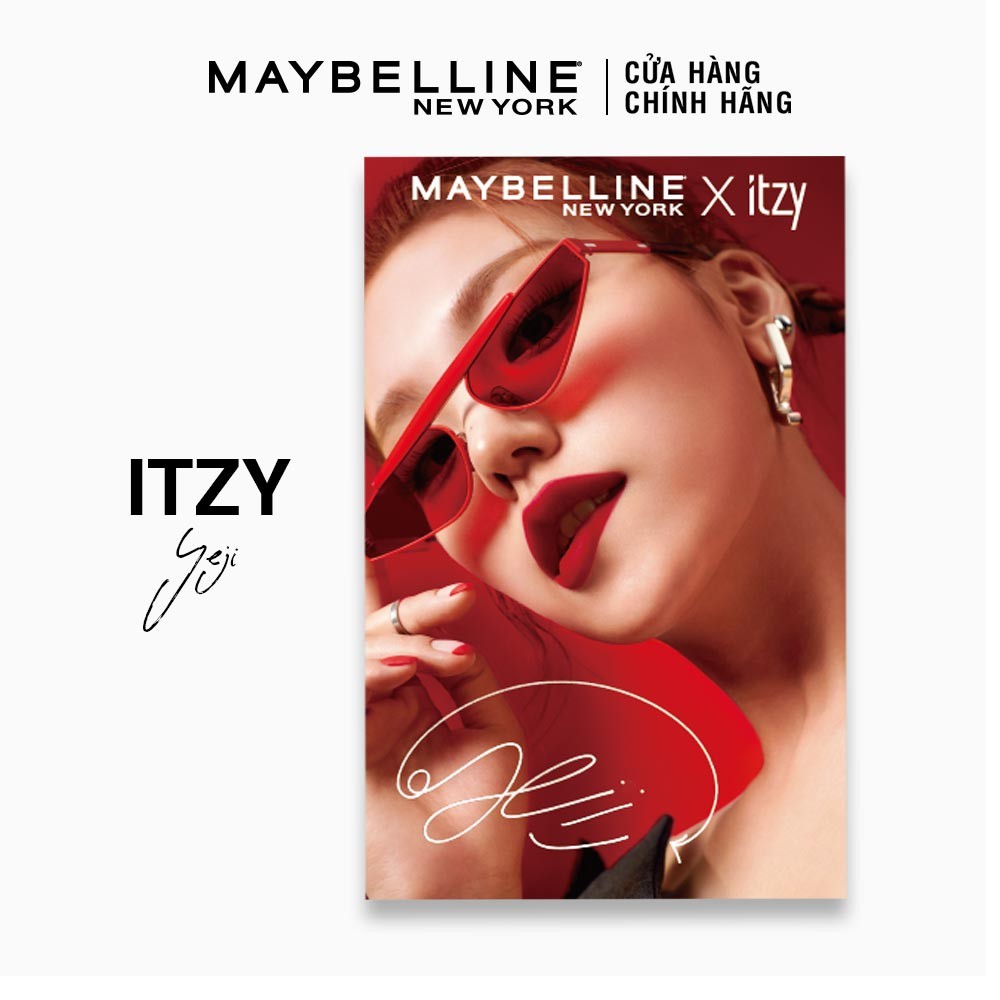 [Qùa tặng] Bộ Photocard ITZY Kèm Chữ Kí Phiên Bản Giới Hạn Maybelline New York