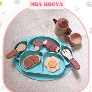 KHAY ĂN DẶM SILICON ANGE KÈM NẮP ĐẬY NỘI ĐỊA HÀN QUỐC