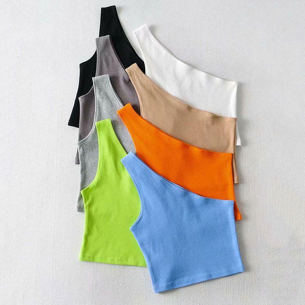 Áo Lửng Không Tay Thời Trang Quyến Rũ Cho Nữ