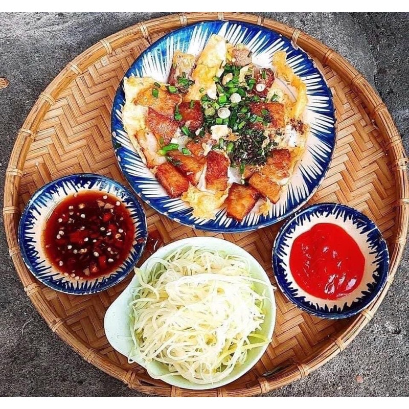 BỘT CHIÊN KHOAI MÔN HÚT CHÂN KHÔNG TÚI 1KG