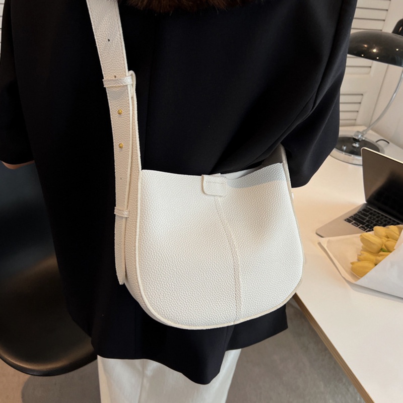 Túi Đeo Chéo Màu Trơn Đơn Giản Thời Trang Cho Nữ