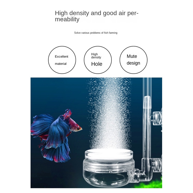 Máy Bơm Oxy Trong Suốt Cho Bể Cá máy bơm oxy cho bể cá máy oxi bể cá sủi oxy mini