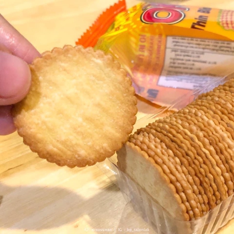 Bánh Quy OK Thin Biscuit 30G x 12Gói Thái Lan