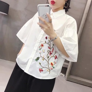 Áo sơ mi trắng mango tuồn SP1001006