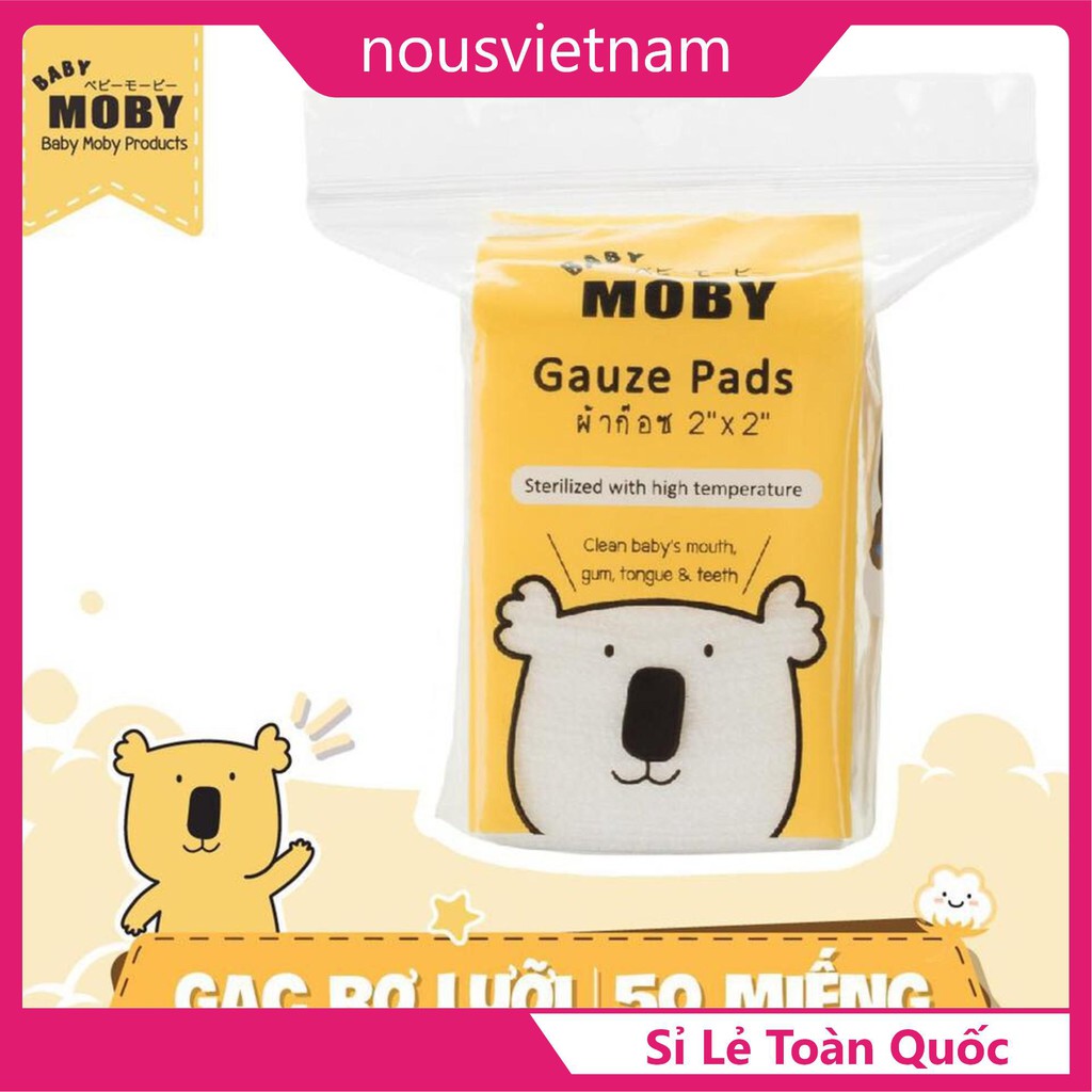 baby moby - gạc rơ lưỡi