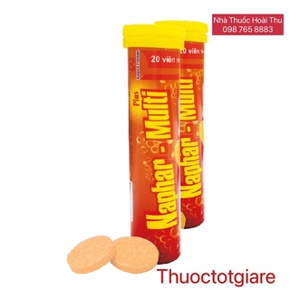 Viên Sủi Naphar Multi - Bổ sung vitamin,hỗ trợ tăng cường sức khoẻ