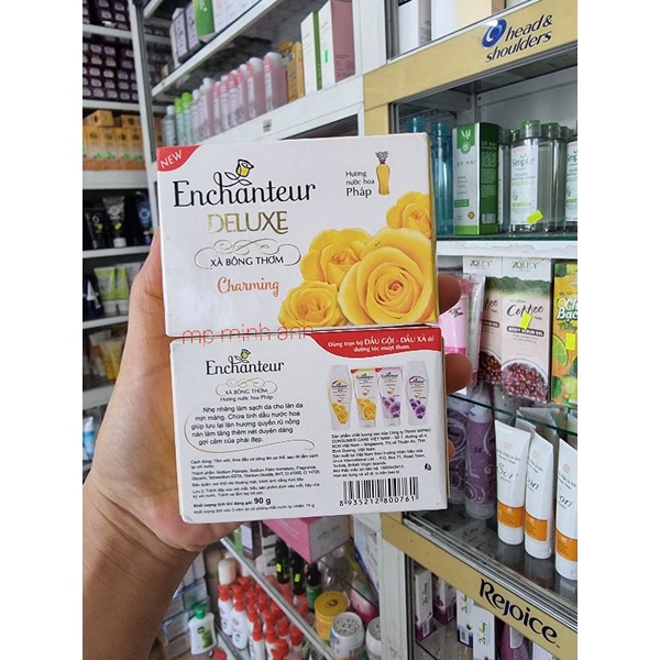 Cục xà bông enchanteur charming 90gr