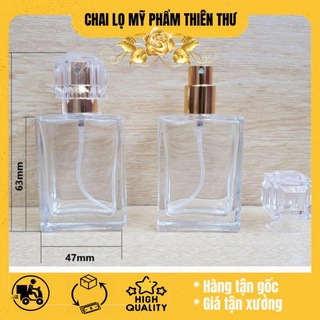 Lọ chiết nước hoa 30ml Nút Lục Giác / lọ dầu thơm